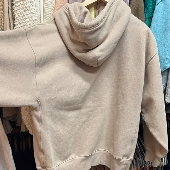 NWOT Aritzia Hoodie Boyfriend Sweatshirt Mauve L - Picture 7 of 10